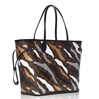 Louis Vuitton X LOL Monogram Neverfull MM Gold Silver 3 of 11