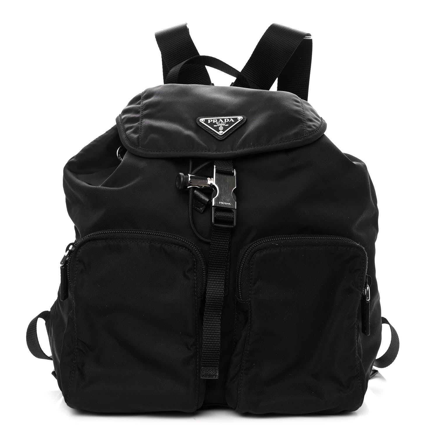 Prada Tessuto Nylon Vela Backpack Black 1 of 10