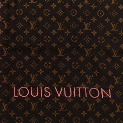 Louis Vuitton Wool Monogram Telling Stole Rose Corail 2 of 4