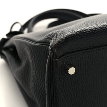 Hermes Taurillon Clemence Kelly Retourne 35 Black 8 of 11