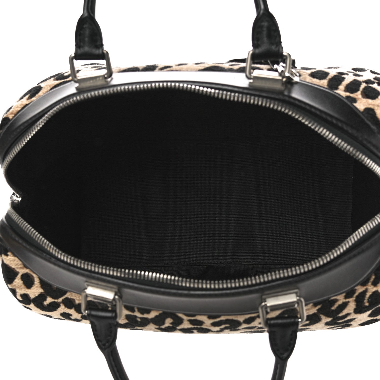 Louis Vuitton Jacquard Velvet Leopard Print Stephen Sprouse Speedy 5 of 15