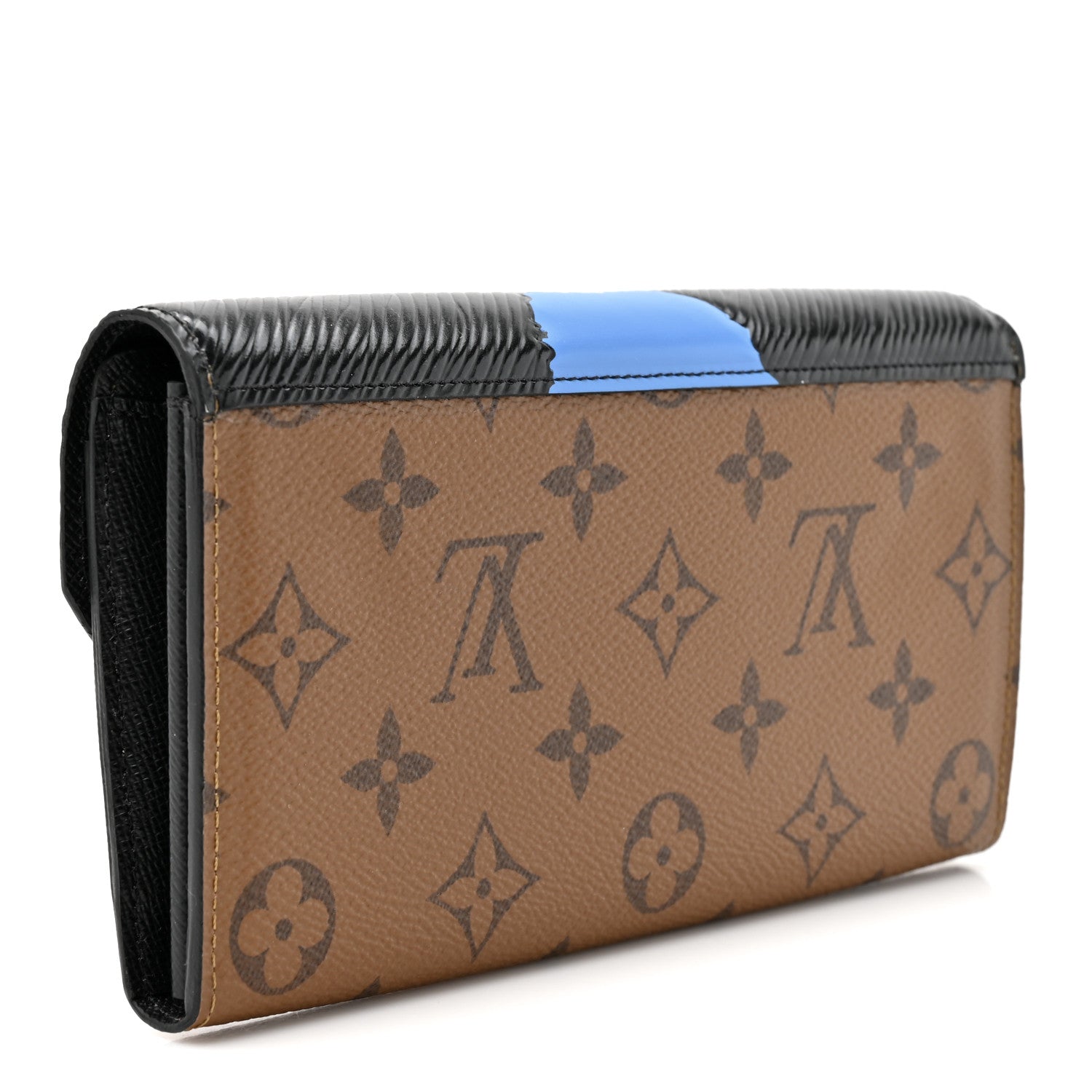 Louis Vuitton Reverse Monogram Kabuki Sarah Wallet 3 of 10