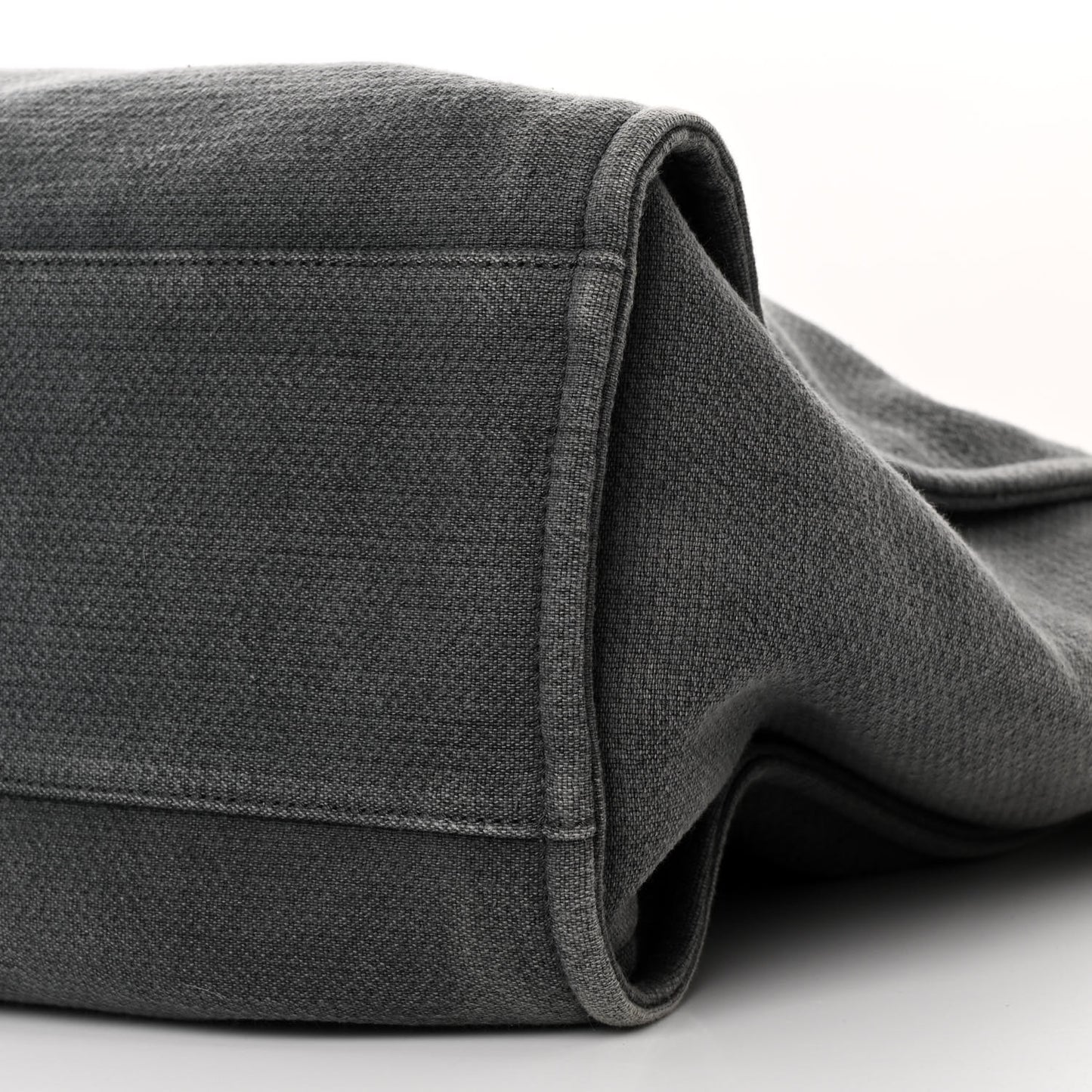 Canvas Extra Large Deauville Tote Grey
