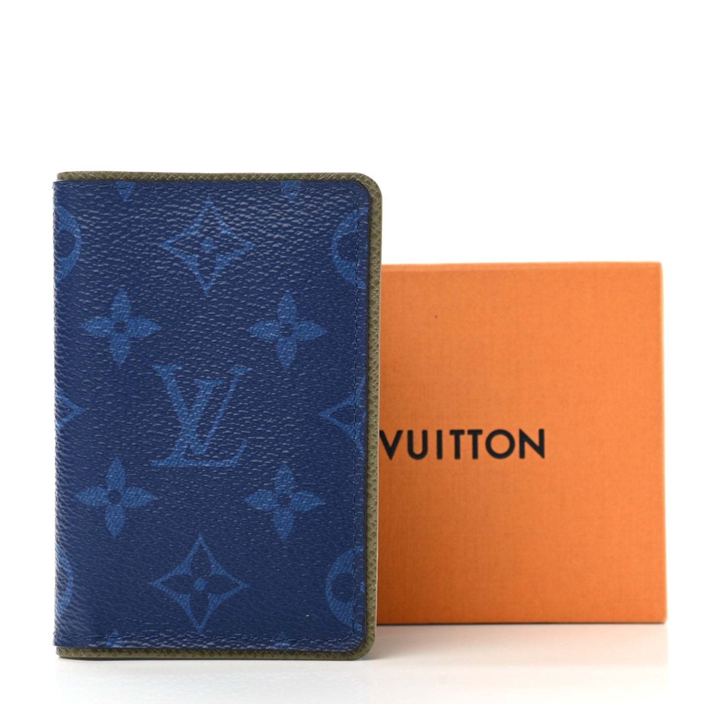 Monogram Outdoor Slender Wallet Pacific Blue