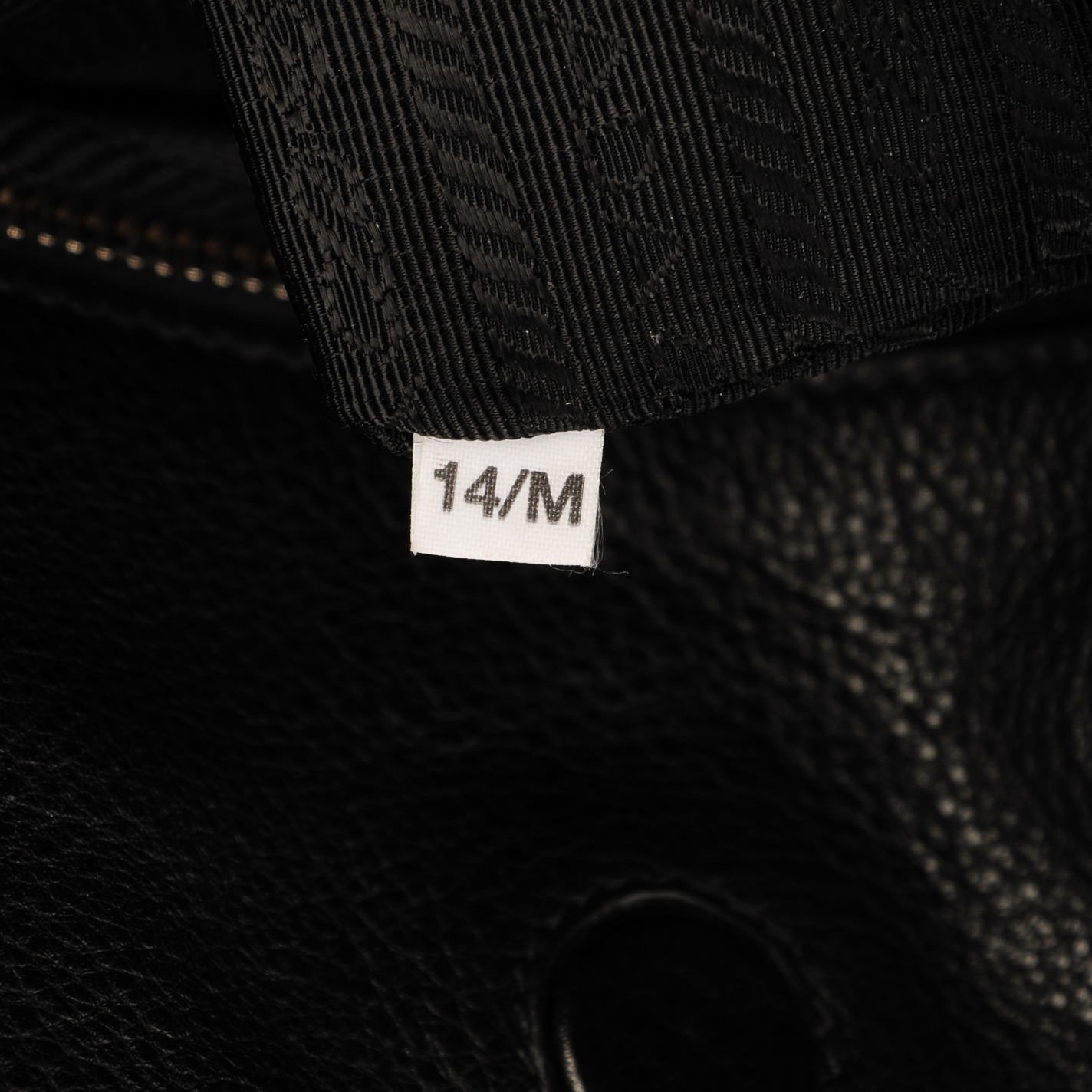 Prada Vitello Daino Tote Nero Black 8 of 8