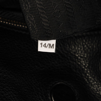 Prada Vitello Daino Tote Nero Black 8 of 8