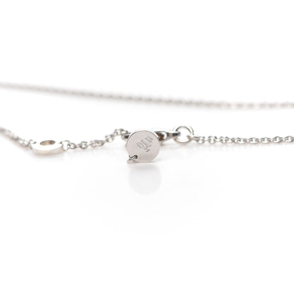 Bulgari Sterling Silver Ceramic Save The Children Pendant Necklace 5 of 6