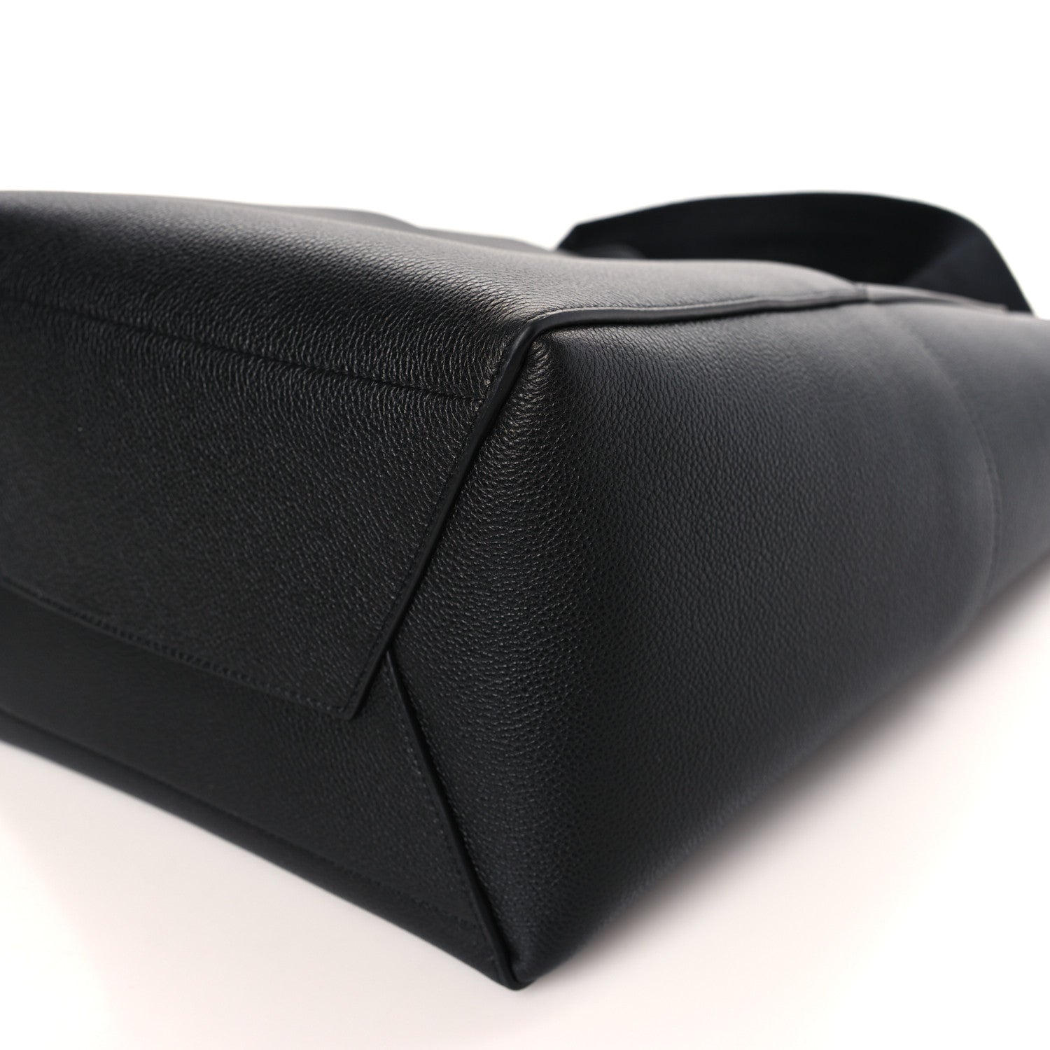 Celine Soft Grained Calfskin Sangle Bucket Bag Black 8 of 8