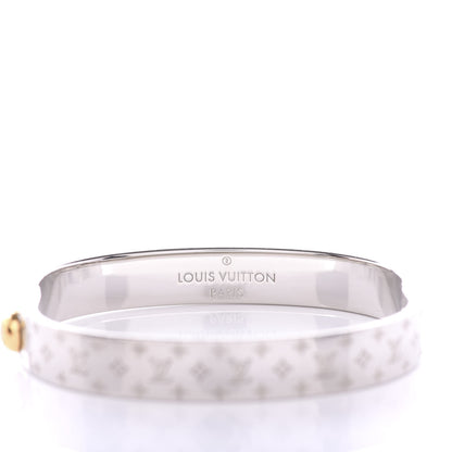 Louis Vuitton Palladium Monogram Nanogram Cuff S 4 of 6