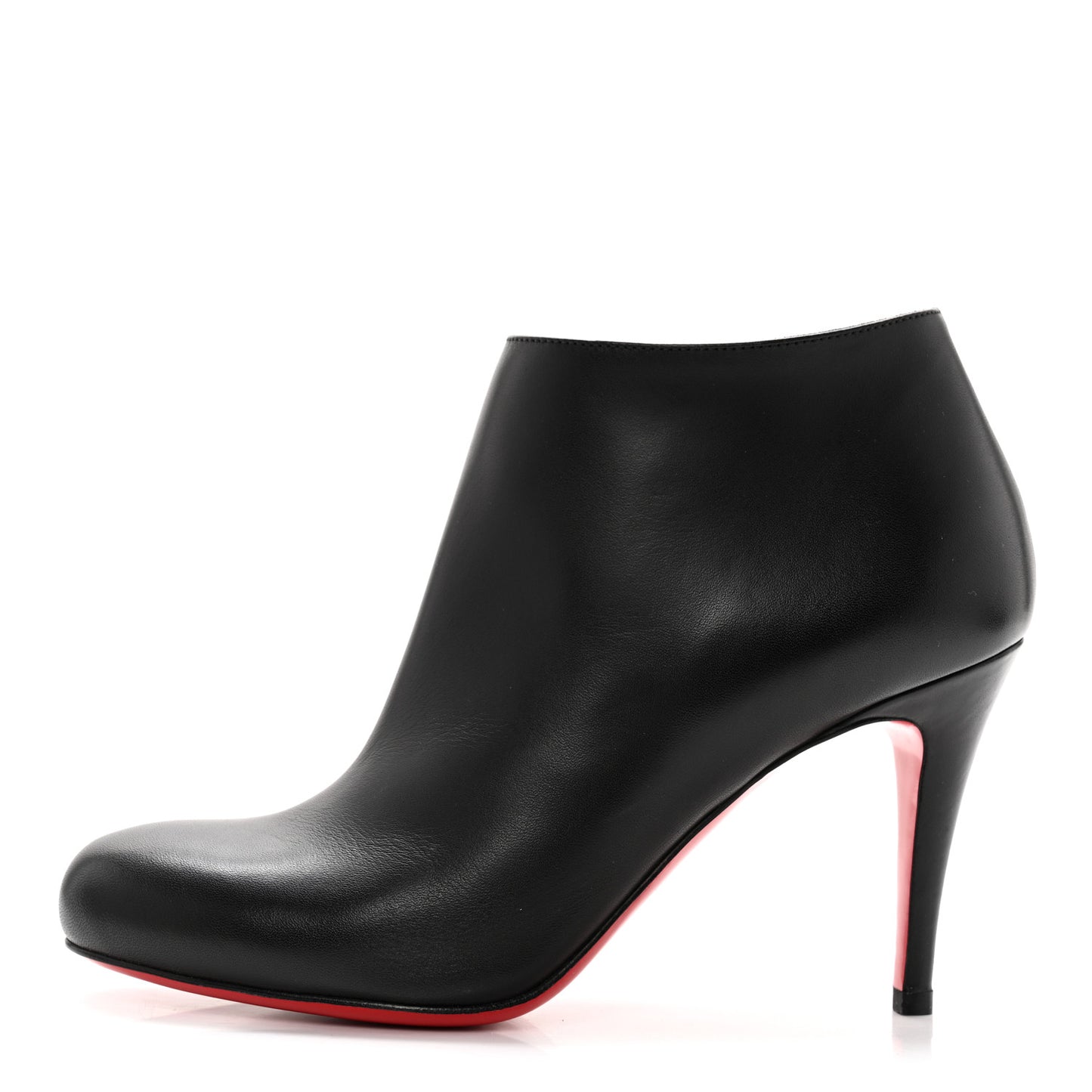 Calfskin Belle 85 Ankle Boots 35.5 Black