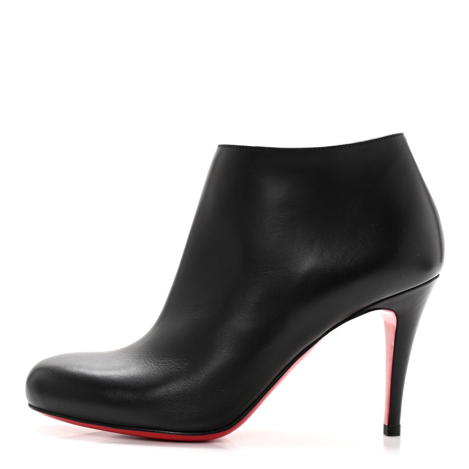 Christian Louboutin Calfskin Belle 85 Ankle Boots 35.5 Black 1 of 7