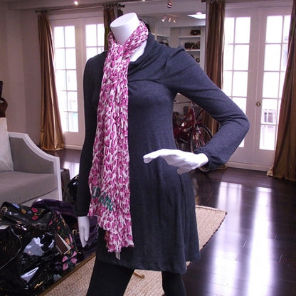 Louis Vuitton Sprouse Leopard Pareo Scarf Pink 2 of 6