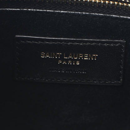 Saint Laurent Smooth Calfskin Le 5 A 7 Hobo Black 6 of 11