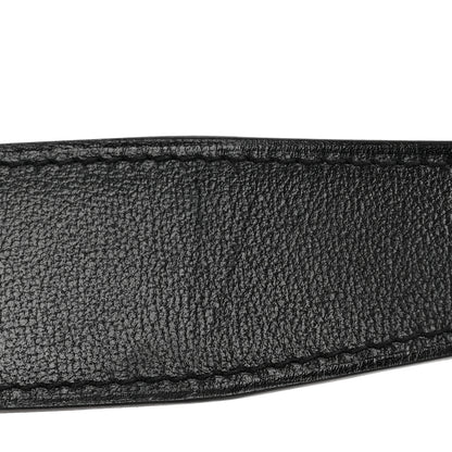 Hermes Box Togo 32mm Belt Strap 90 Black Gold 5 of 5