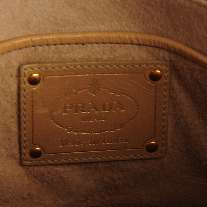 Prada Goatskin Woven Tote Linfa 6 of 8