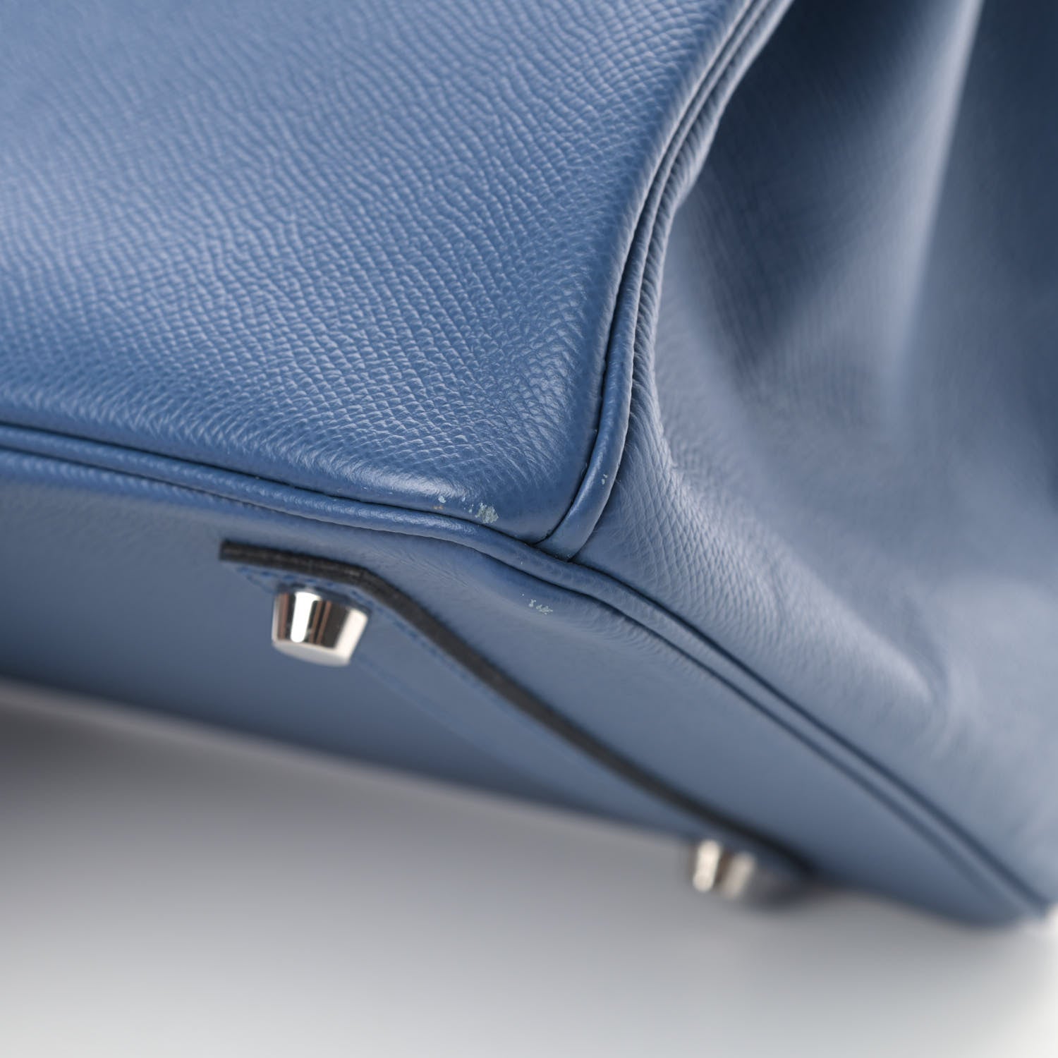 Hermes Epsom Birkin 35 Bleu Agate 8 of 11