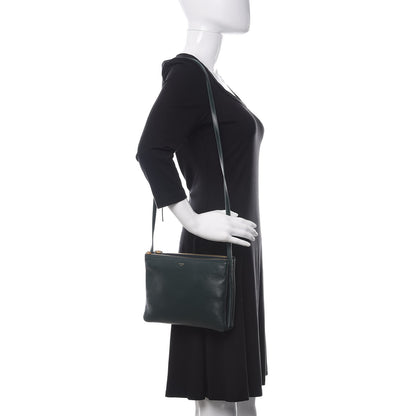 Celine Lambskin Large Trio Crossbody Bag Amazone 2 of 12