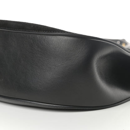 Chloe Suede Smooth Calfskin Medium Drew Shoulder Bag Black 10 of 15