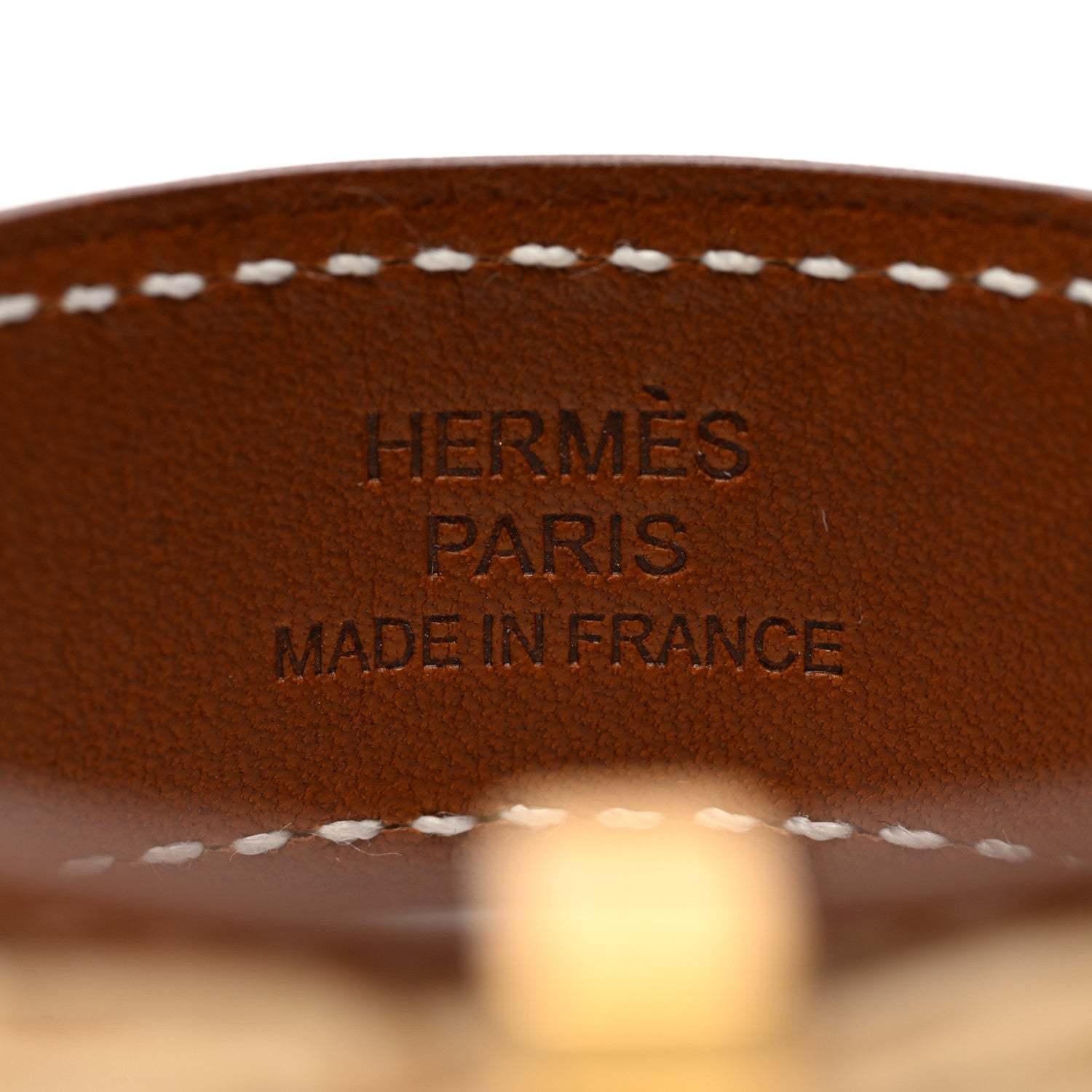 Hermes Wicker Swift Medor Picnic Earrings GM Gold 3 of 6