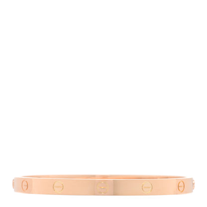 Cartier 18K Pink Gold LOVE Bracelet 19 1 of 6