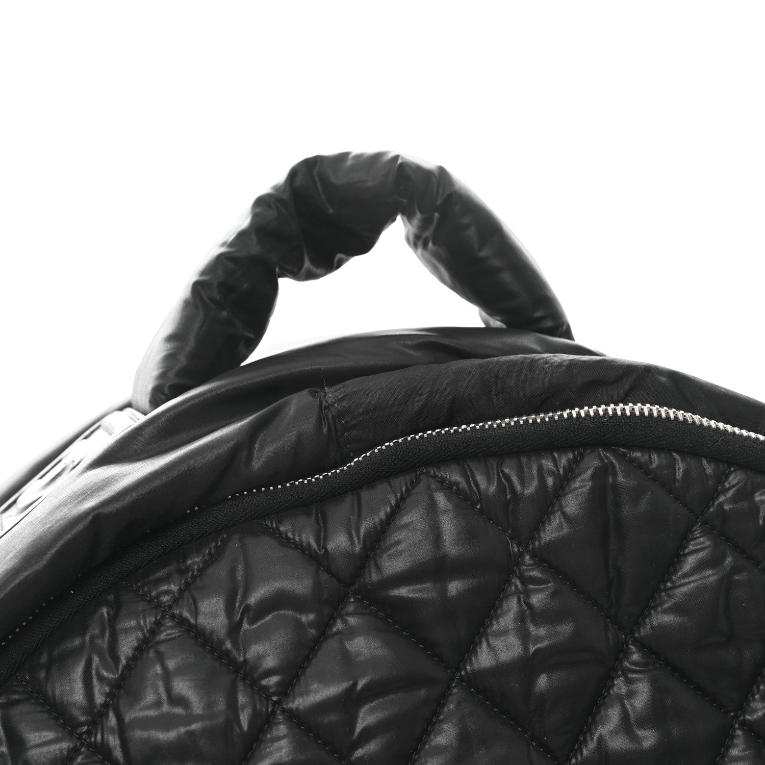 Chanel Nylon Quilted Coco Cocoon Backpack Black 14 of 14