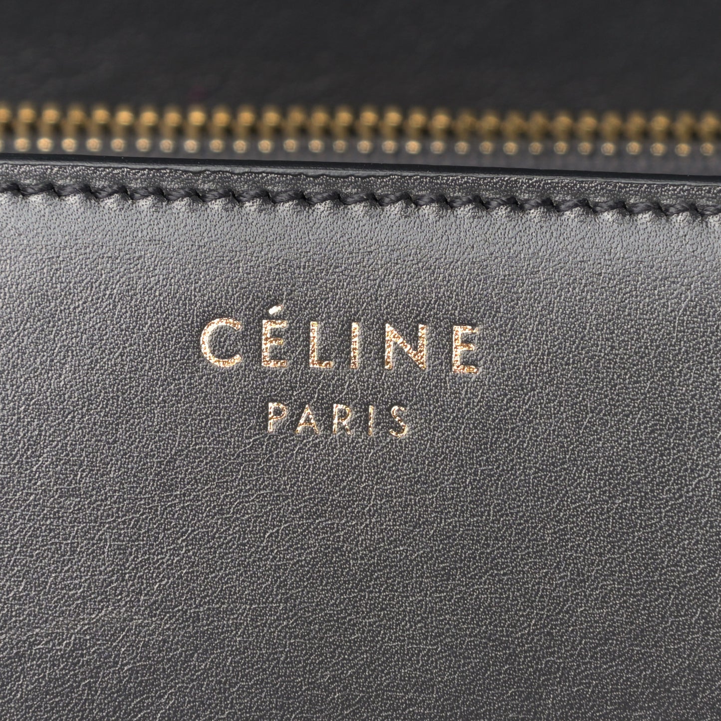 Box Calfskin Medium Classic Box Flap Bag Anthracite