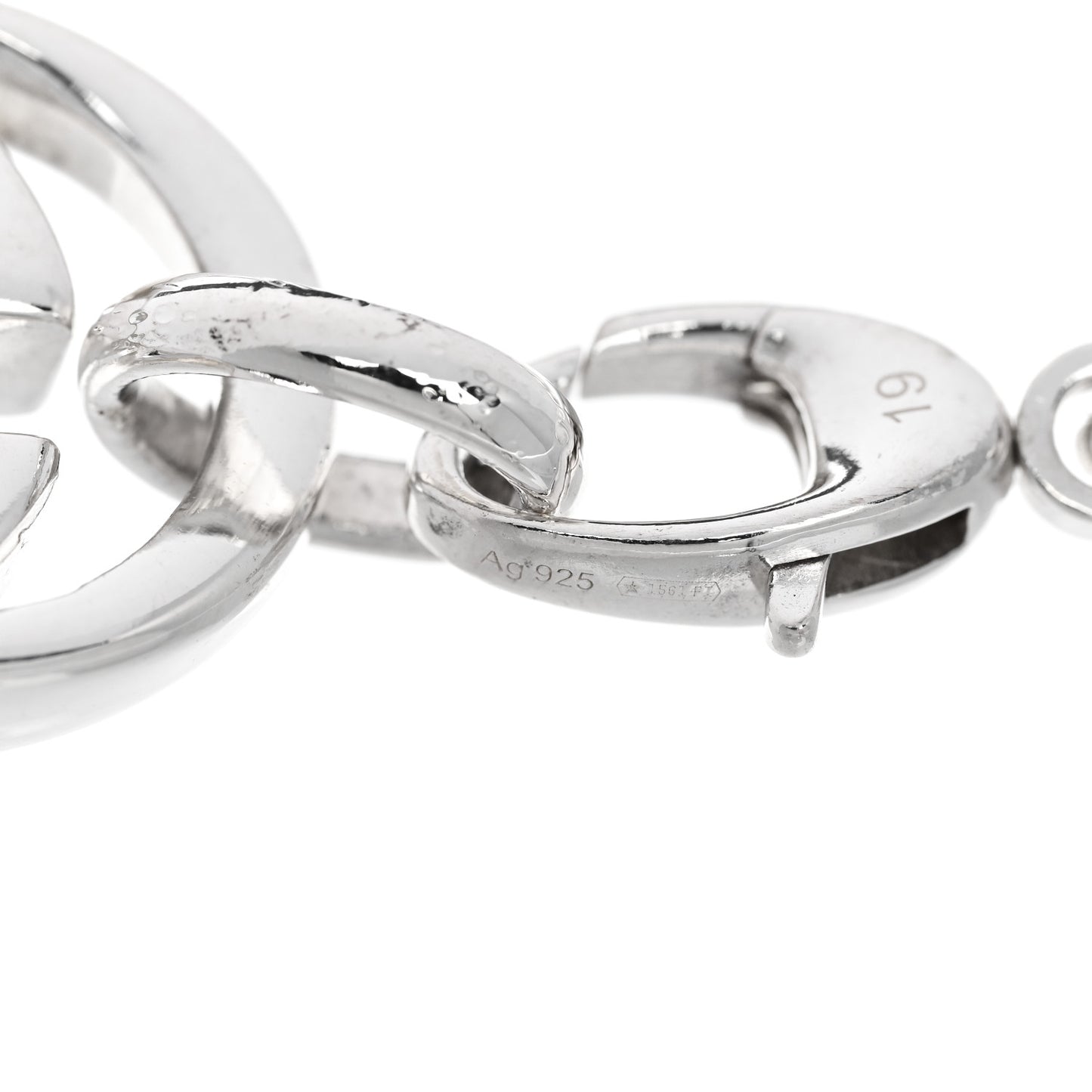 Sterling Silver Britt G Link Bracelet