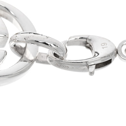 Gucci Sterling Silver Britt G Link Bracelet 3 of 3