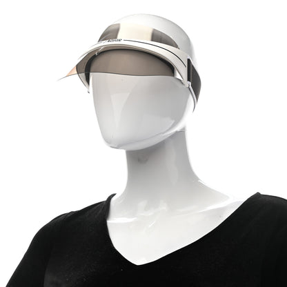 Christian Dior Mirrored DiorClub1 Sun Visor White 2 of 8