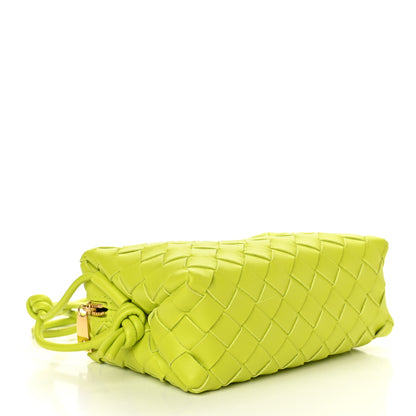 Bottega Veneta Nappa Intrecciato Mini Loop Camera Bag Acid Kiwi 4 of 9