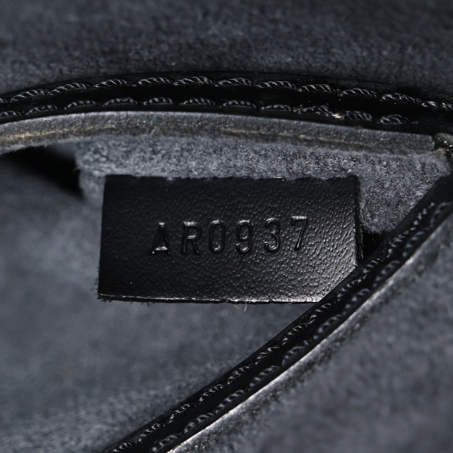 Louis Vuitton Epi Alma PM Black 6 of 9
