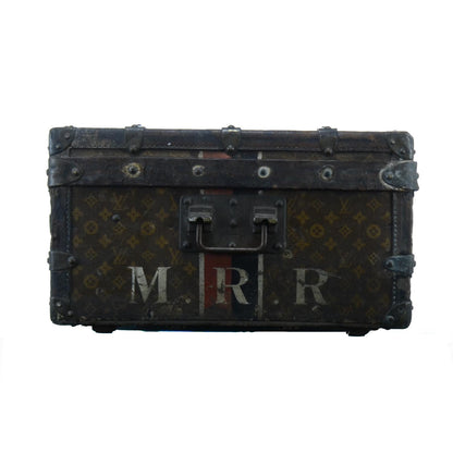 Louis Vuitton Malle Cabine Antique Steamer Trunk 2 of 15