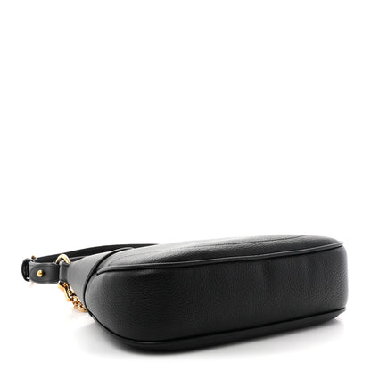 Gucci Goatskin Small Aphrodite Shoulder Bag Black 4 of 10