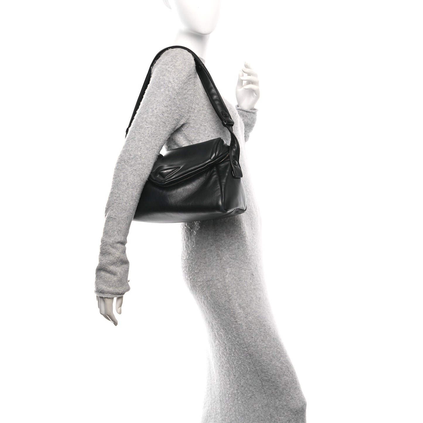 Nappa Padded Signaux Bag Black