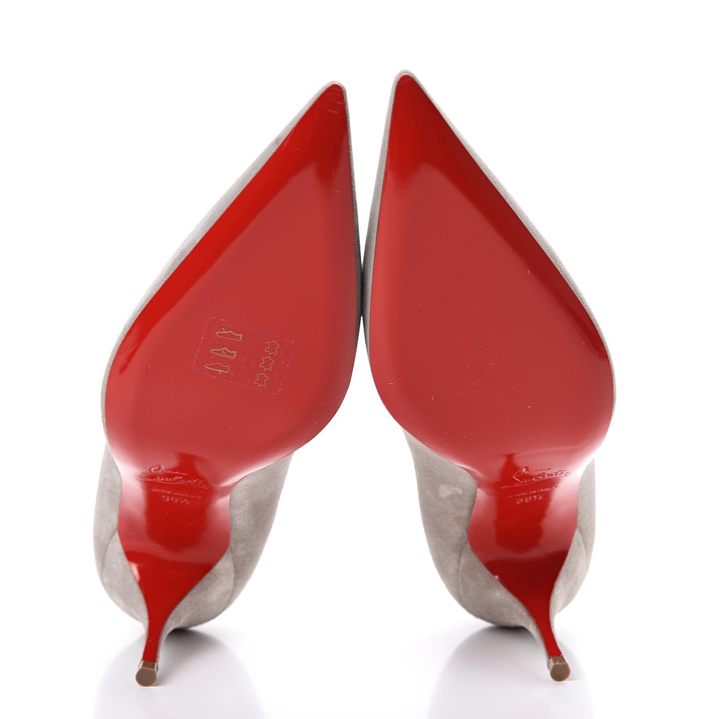 Veau Velours Clare 80 Pumps 38.5 Fume