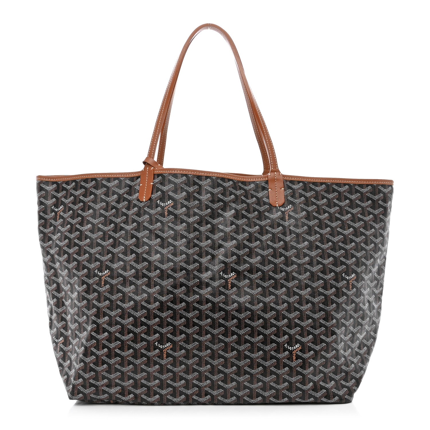 Goyard Goyardine Saint Louis GM Black Gold 1 of 12