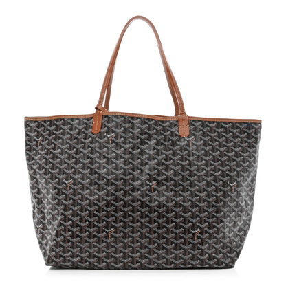 Goyard Goyardine Saint Louis GM Black Gold 1 of 12
