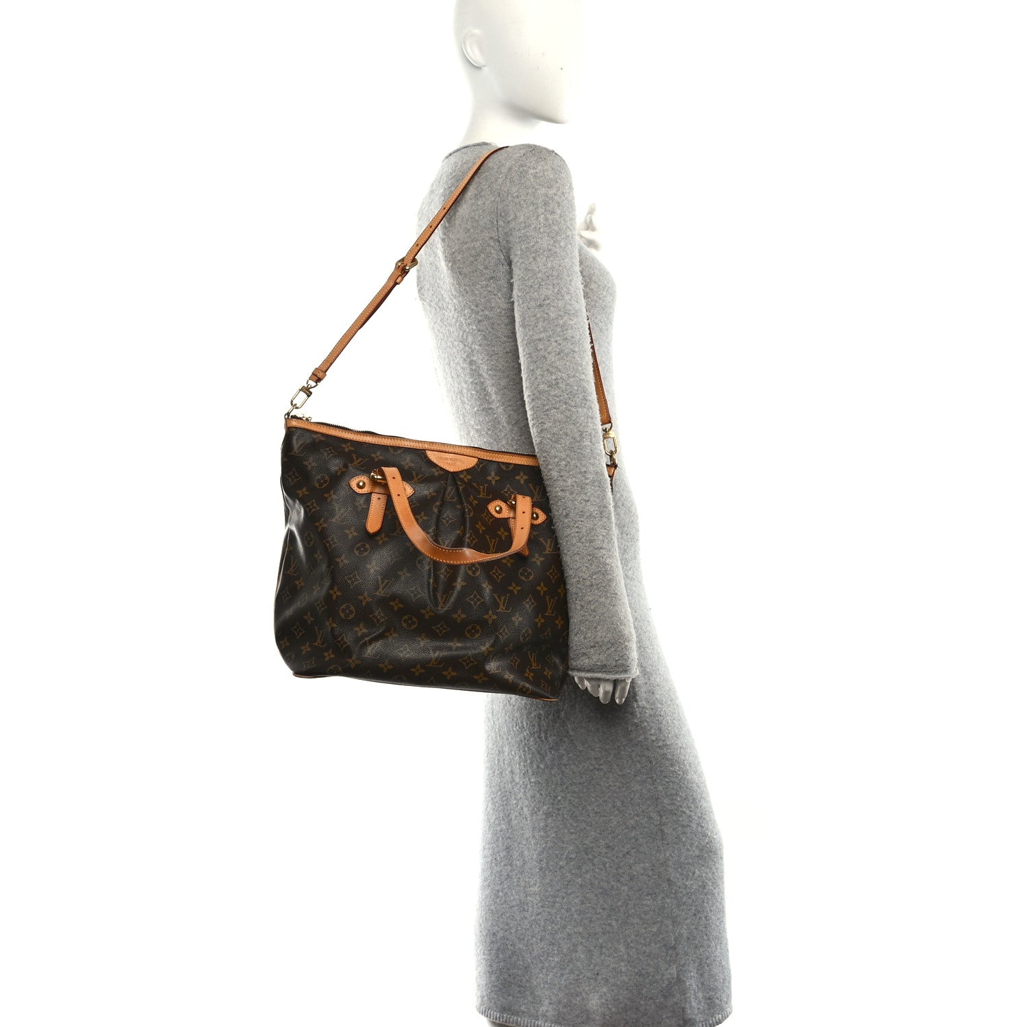 Louis Vuitton Monogram Palermo GM 2 of 10