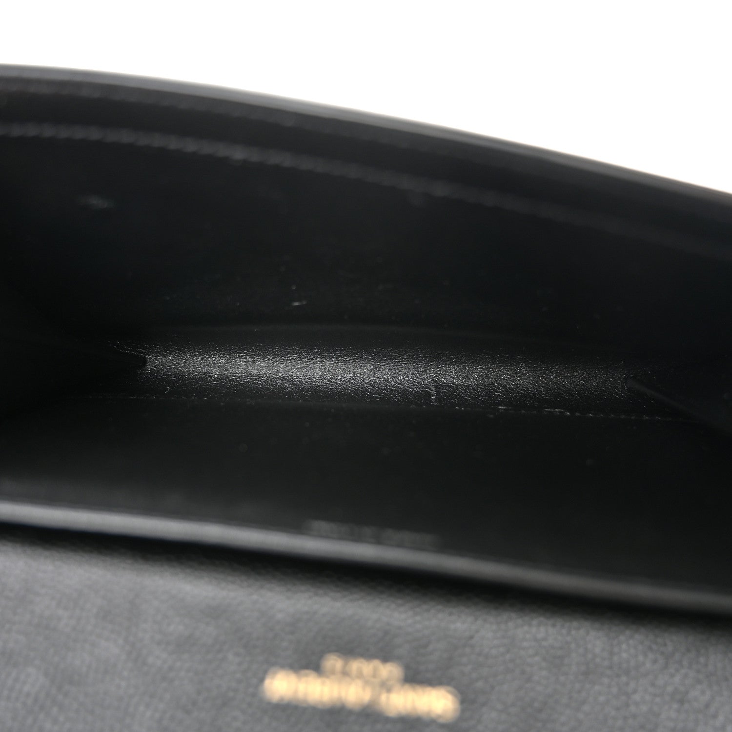 Saint Laurent Grain de Poudre Uptown Chain Wallet Black 6 of 11