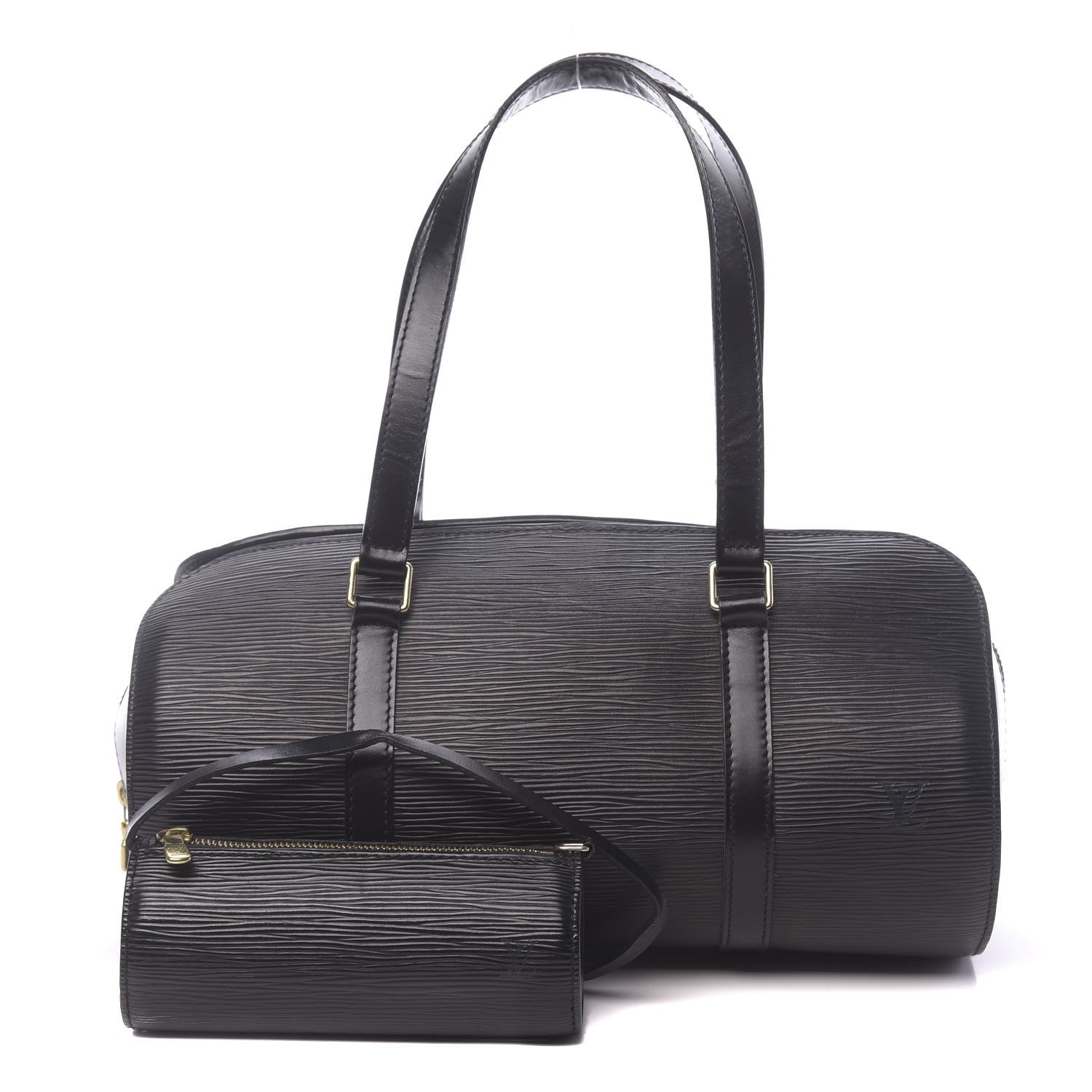 Louis Vuitton Epi Soufflot Black 1 of 14