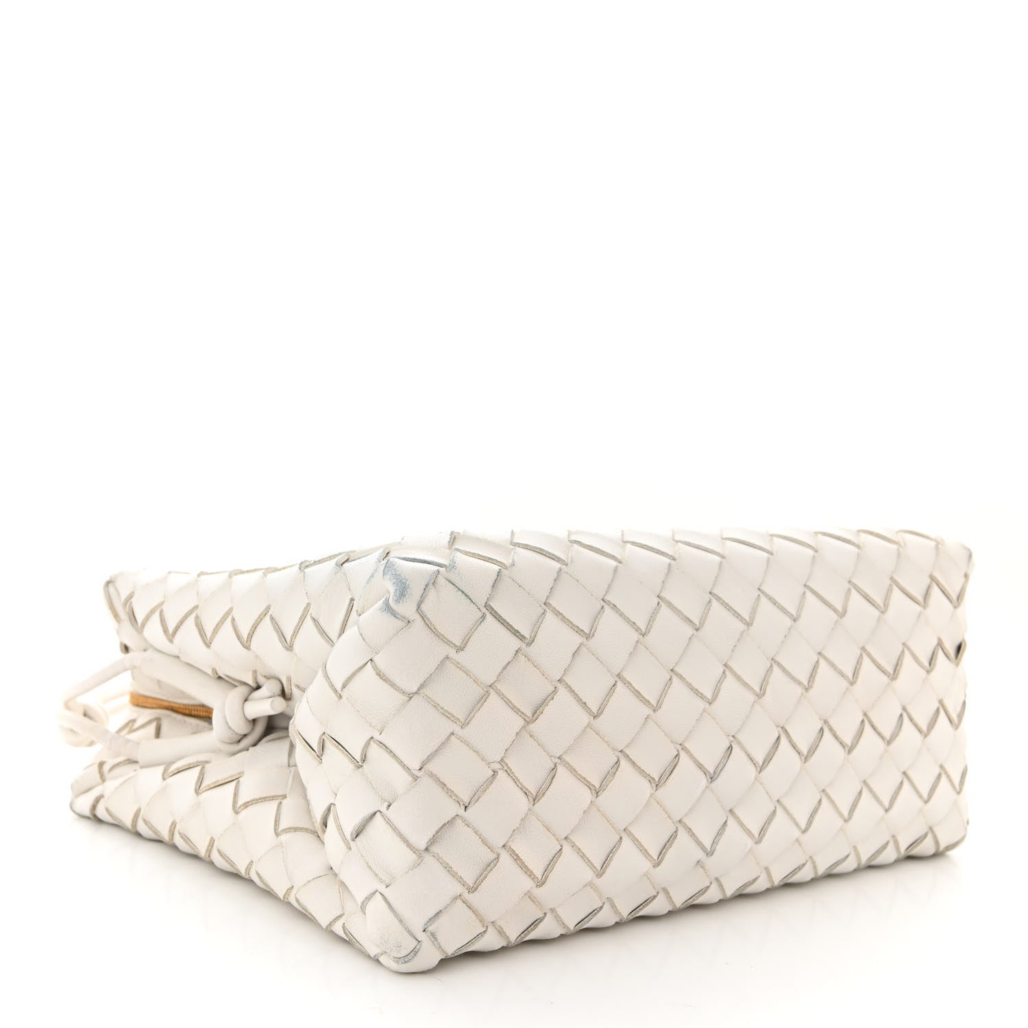 Bottega Veneta Nappa Intrecciato Small Loop Camera Bag Chalk 4 of 12