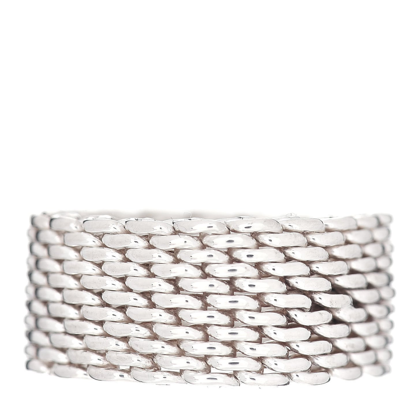 Sterling Silver Somerset Mesh Ring 51 5.75