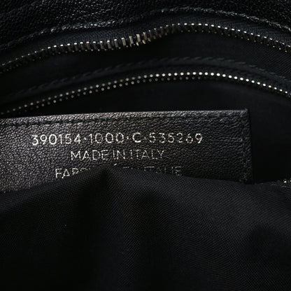 Balenciaga Chevre Silver Metallic Edge Hardware City Black 11 of 13