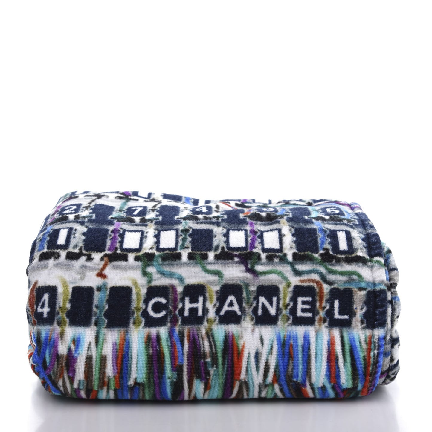 Terry Cotton Beach Tote Towel Set Multicolor