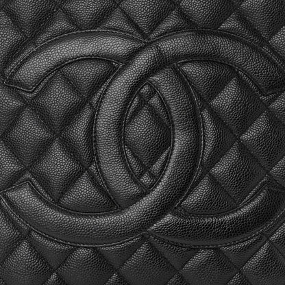 Chanel Caviar Quilted Medallion Tote Black 7 of 11