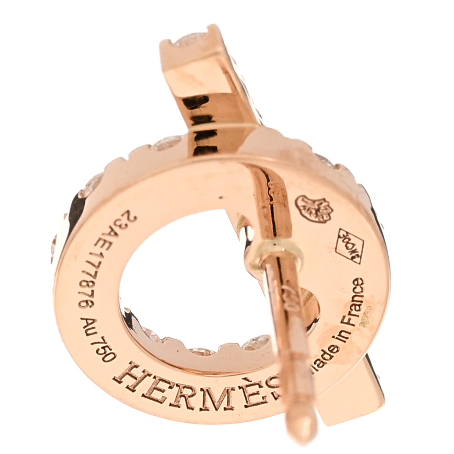 18K Rose Gold Diamond Finesse Earrings
