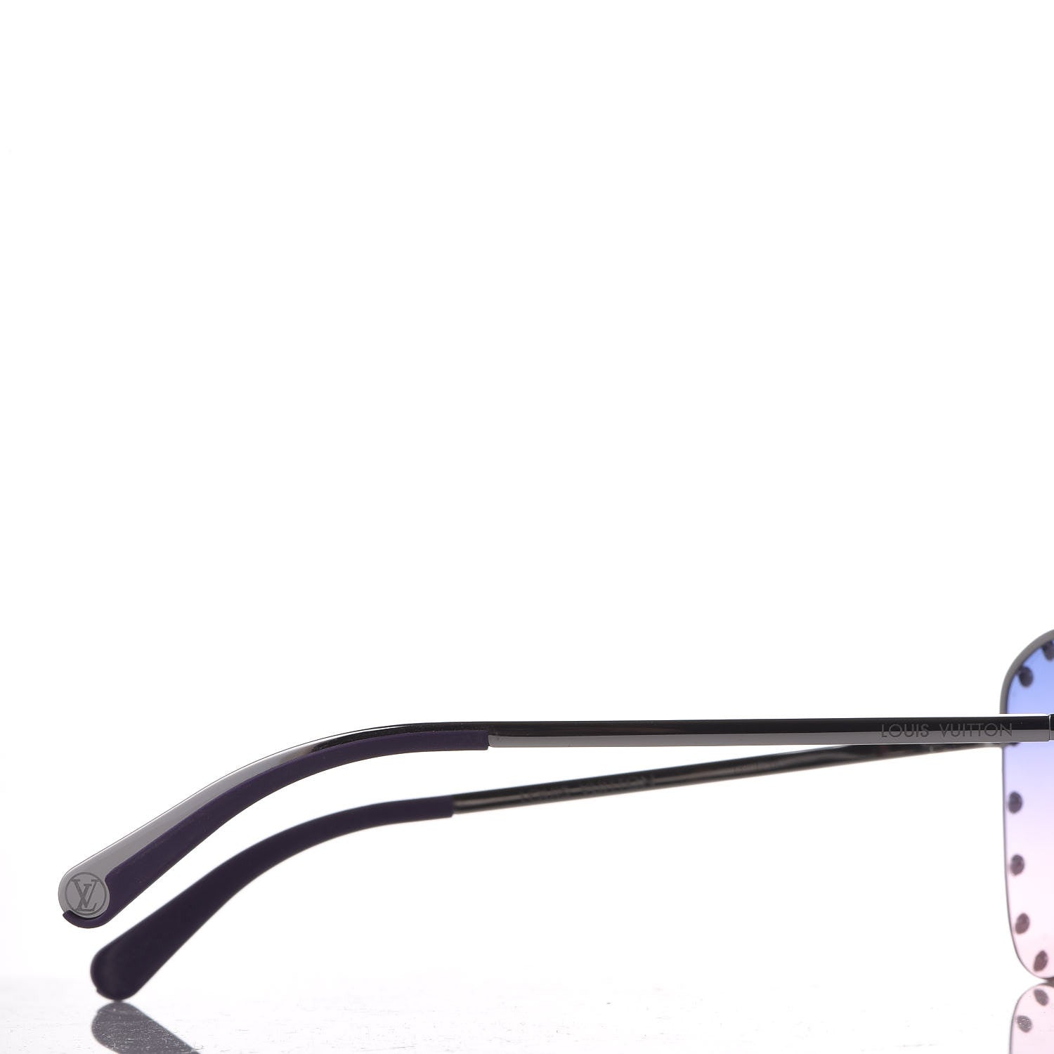 Louis Vuitton The Party Aviator Sunglasses Z0925U Purple 9 of 11
