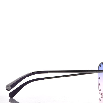 Louis Vuitton The Party Aviator Sunglasses Z0925U Purple 9 of 11