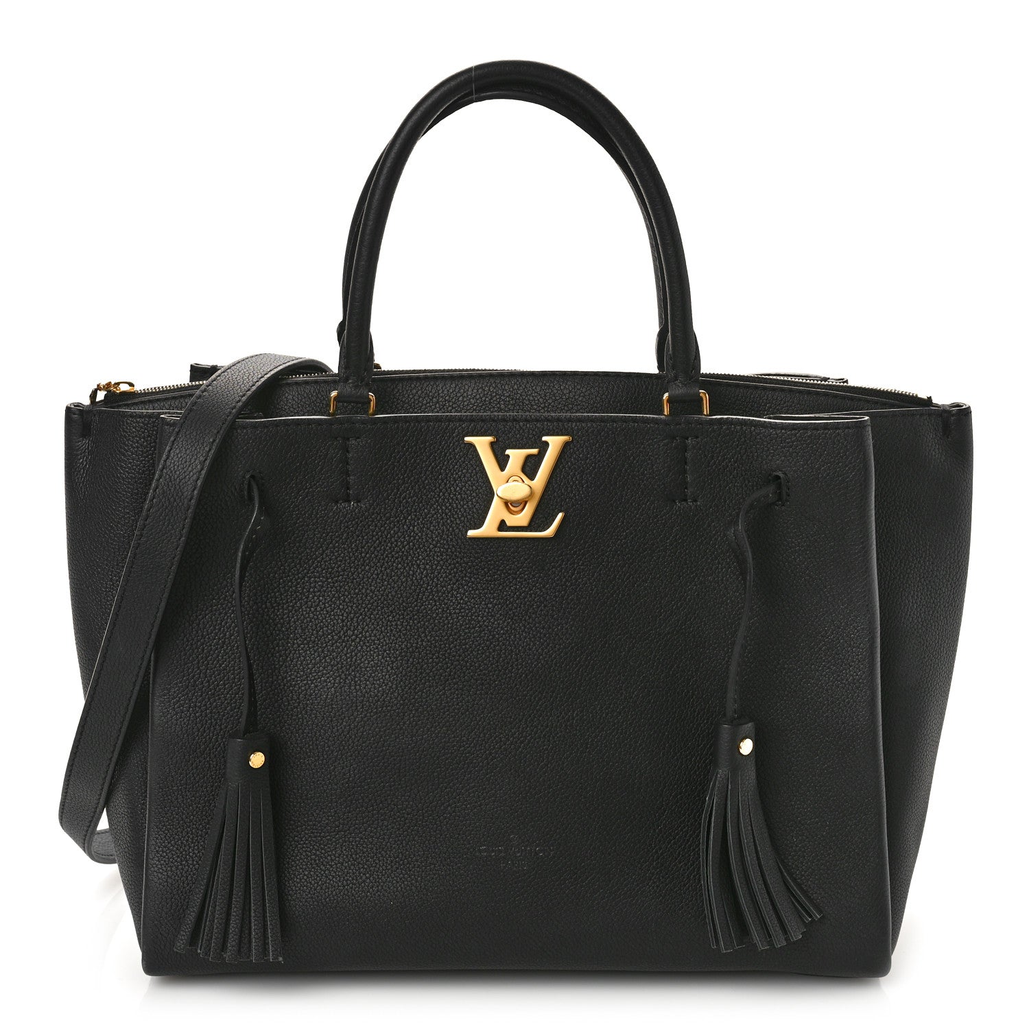 Louis Vuitton Calfskin Lockmeto Black 1 of 8