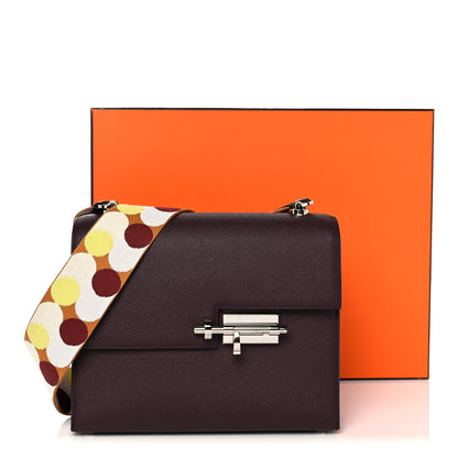 Hermes Epsom Verrou 21 Large Strap Bordeaux 11 of 11